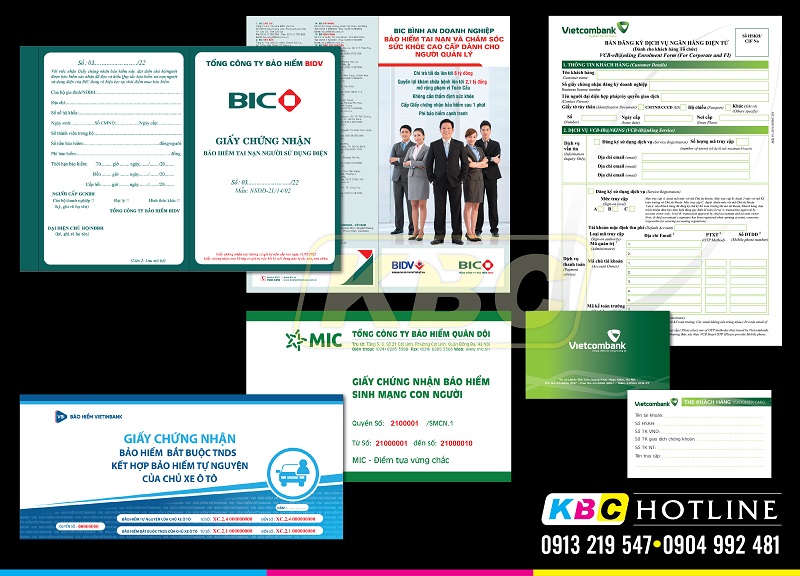 In ấn Các Loại ấn Chỉ